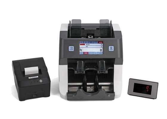 4.3 inç 2 + 1 Cep karışık banknot sıralama makinesi nakit sayacı fatura sayacısı CL-208C