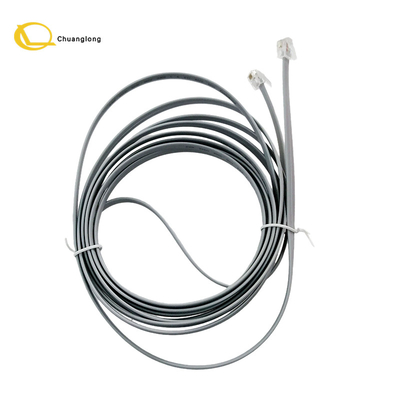 NCR ATM Makine Parçaları Kablo 12 fit 4M RJ11 RJ11 Kapak Kablosu 0090023178