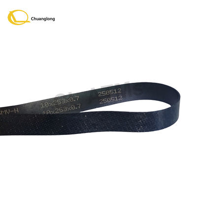 İyi fiyat ATM Parçaları Fujitsu F56 Dispenser Belts F56 Multi Cassette Bill Dispensing Unit Transport Belts 10x253x0.7mm 10*253*0.7 çevrimiçi