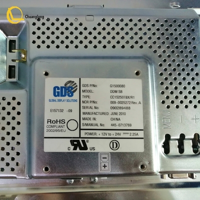 009-0025272 445-0713769 Inch Standard Brite NCR Self Serv 66xx 15 LCD NCR 6625 Monitör Ekranı 0090025272 4450713769