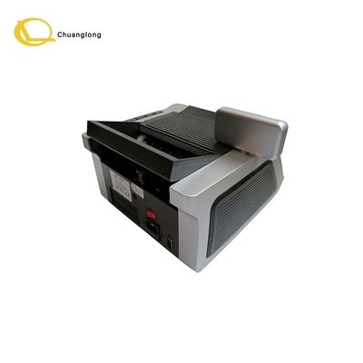 JUNUO C05 Para Sayma Makinesi Dedektörü Siyah, LED Ekranlı Banka Gişeleri için Nakit Banknot Sayma Makinesi