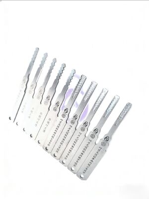 Grandmaster C sınıfı kasalar için 10 parçalı set araba / motosiklet ve trafik kilitleri