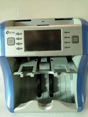 Kisan Banknot Sortlama Makinesi Para Sayıcı Detektörü LED Ekranlı Siyah N16H05-Z15601