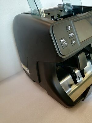 SH-208C-2CIS Metal karışımı Cep değeri sayaçı Nakit yönetimi için para dedektörü olan finansal banka ekipmanları NT808251100550001