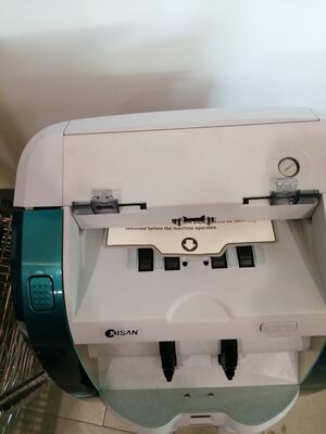 Kisan banknot sıralama makinesi para sayacı dedektörü LED ekranlı mavi Smart K3 S16E01-3659