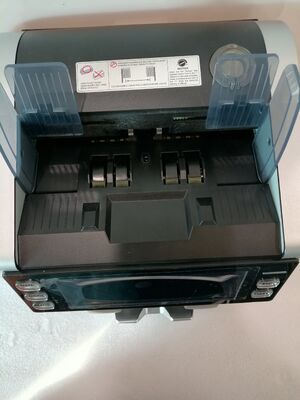 1+1 Cep Tipi Banknot Ayıklama Makinesi Para Sayma Makinesi Dedektörü Siyah LED Ekranlı LK22025060006