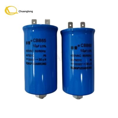İyi fiyat 0090008121 NCR Kapasitör 10uF 450V ATM Makinesi Parçaları NCR S1 Kapasitör RUN 8UF 10UF 450V 5060HZ 009-0008121 Orijinal Yeni Stokta Çevrimiçi