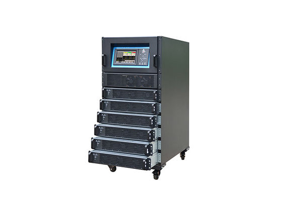 İyi fiyat IP20 Kesintisiz Güç Kaynağı / Modüler UPS Sistemi 120KVA 20KVA Güç Modülü çevrimiçi