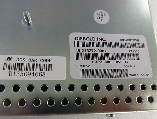 Diebold Nixdorf 10.4" Bakım LCD 10,4 inç Servis Ekran Monitörü 49-213272-000C 49213272000C