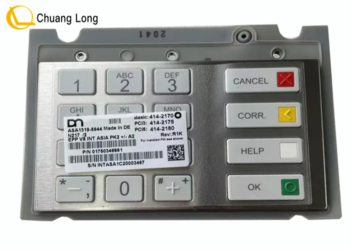 ATM Makine Parçaları Diebold DN Wincor EPP V8 INT ASIA PK2 1750346861 01750346861