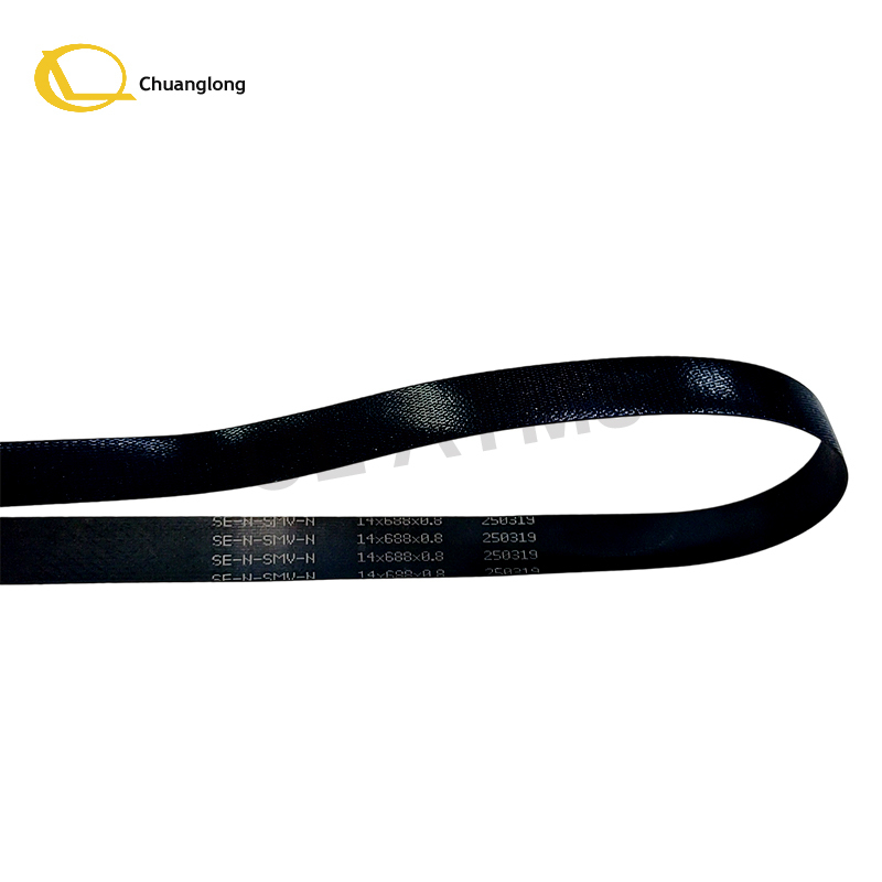 14*688*0.8 ATM Yedek Parça Orta Hyosung Dispenser Besleme Kayışı 1K / 2K GCDU Kayışı 14x688x0.8mm