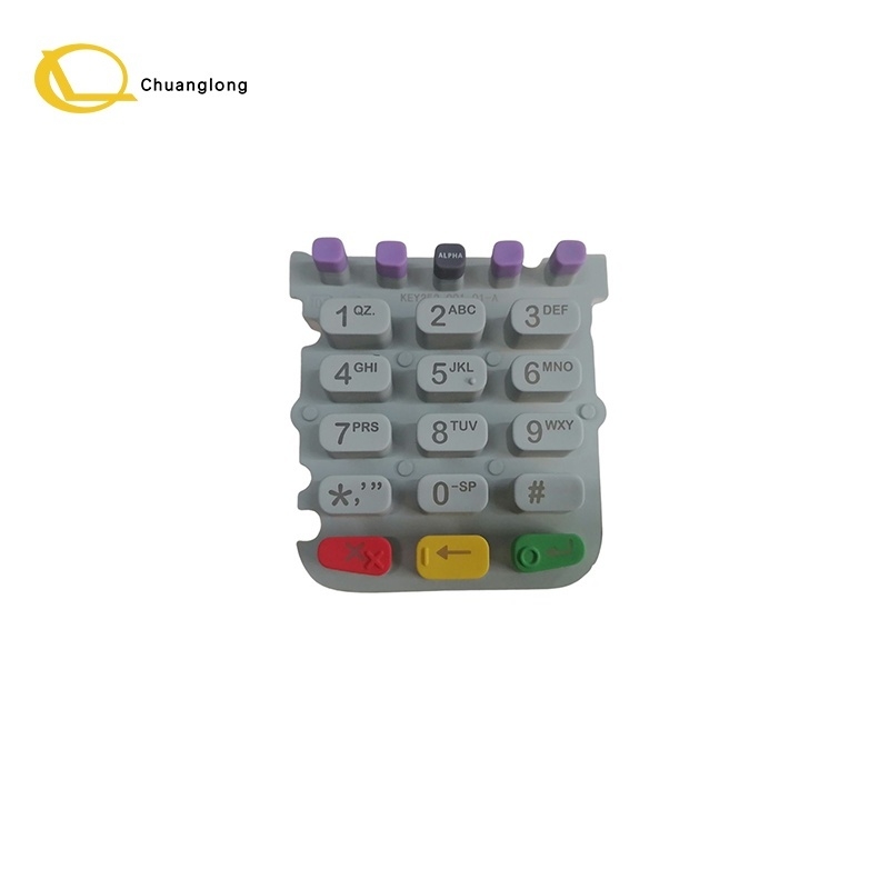 252-001-01-J POS VERIFONE VX520 Klavye Montajı POS Terminal Klavye Yedek Klavye
