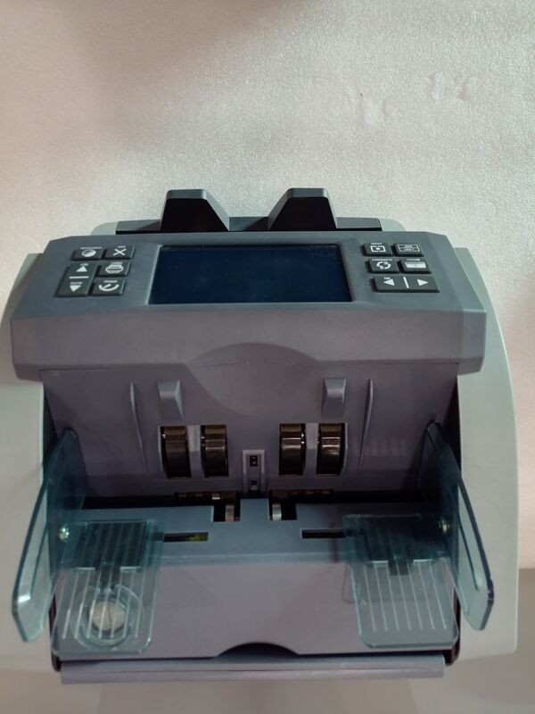 SH-07C 4.3 İnç Dokunmatik Ekran LED Ekran Çift CIS Sayma Dedektörü 2CIS Karışık Banknot Sayma Makinesi