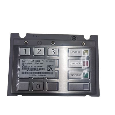 İyi fiyat Diebold Nixdorf Pinpad 1750234950 EPP V7 ESP Güney Amerika 1750159341 Klavye Atm Parçaları çevrimiçi