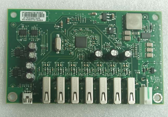 İyi fiyat 445-0761948 GBRU NCR ATM Parçalar Evrensel USB Hub PCB Üst Montajı çevrimiçi
