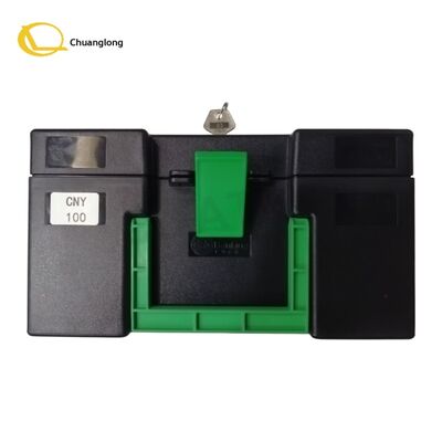 İyi fiyat ATM Makinası Parçaları GRG CDM8240N-NNV-001 ATM Parçaları NOT CASSETTE YT4.100.2158 yepyeni orijinal siyah yeşil ATM nakit para yatırma çevrimiçi