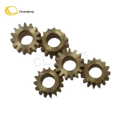 İyi fiyat 1750053977-45 Wincor ATM Makinesi Yedek Parçaları 2050XE 01750053977-45 Wincor İstifleyici Kelepçe Manipüle Motor 15 Diş Bakır Dişli çevrimiçi
