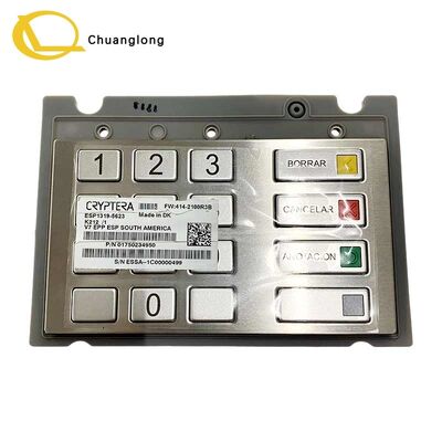 İyi fiyat Diebold Nixdorf DN V7 EPP ESP GÜNEY AMERİKA 01750234950 V7 Şifreleyen PIN Pad Klavye 2050XE ATM CRM CRS Selfserv Kiosk 1750234950 Çevrimiçi